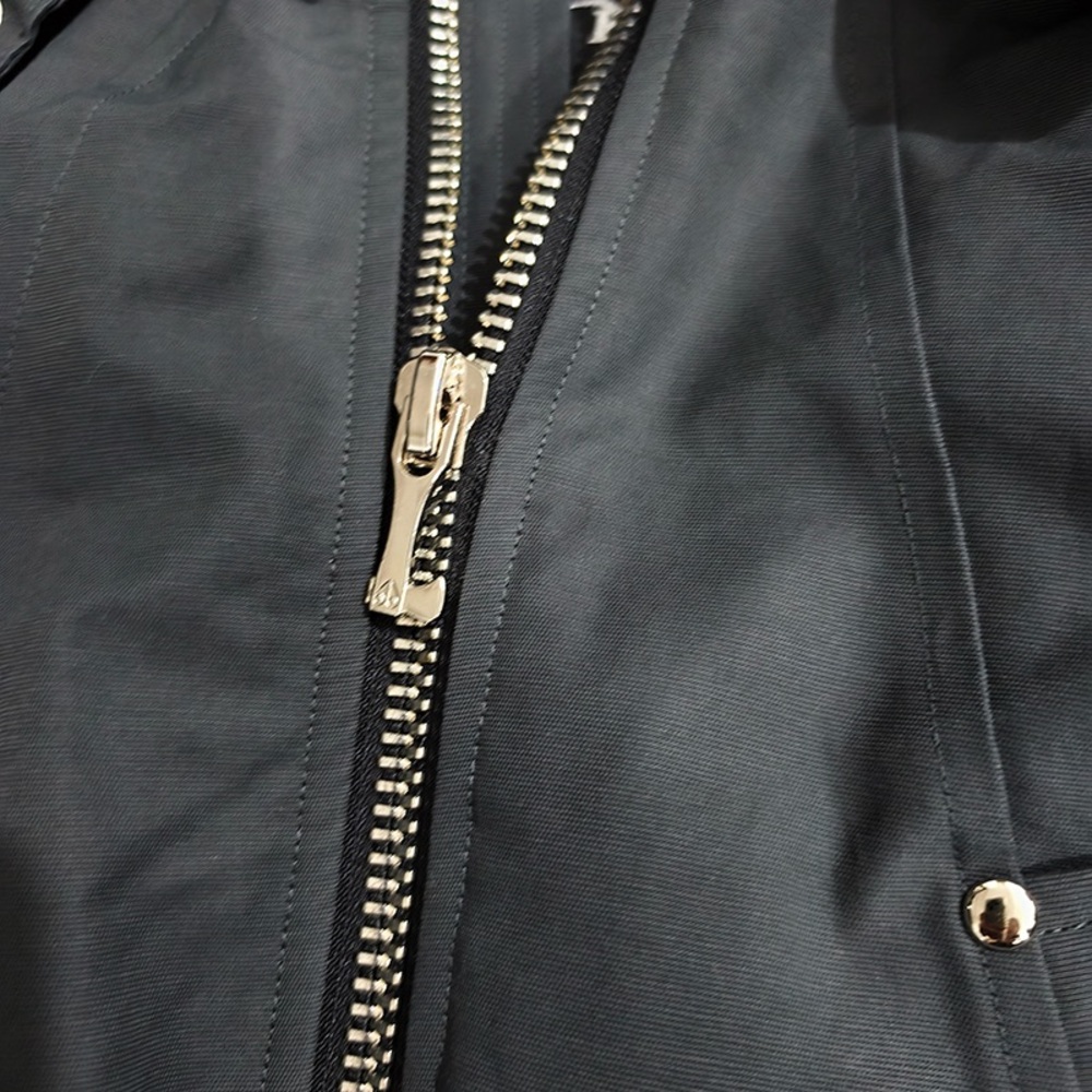 Moncler Black Hooded Down Jacket - Picture 3 of 14